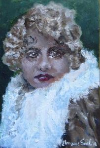 "Miniature Vintage Girl 1"
