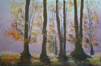 "Morning Trees"