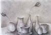 "Bottles Still Life"