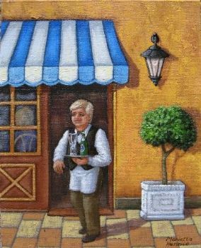 "Blond Waiter"