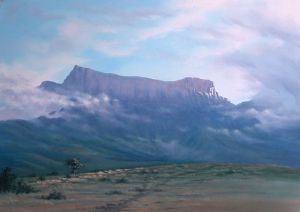 "Morning Light, Giants Castle"