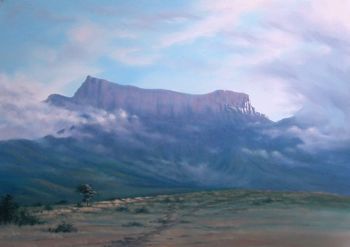"Morning Light, Giants Castle"