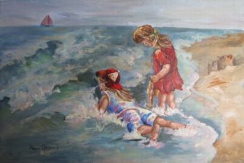 "In Die Voorgolfies-In The Front Waves"