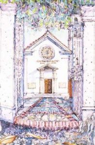 "Rubbi Chapel on Paper"
