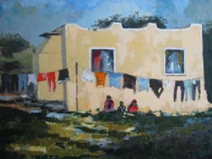 "Wash Day in the Karoo"