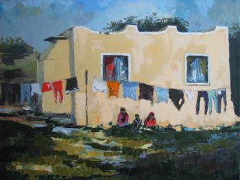 "Wash Day in the Karoo"