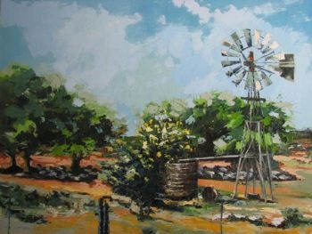 "Farmscene in the Karoo"