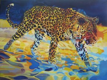 "Leopard Dreaming"