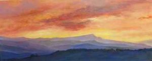 "Sunset over White River Plantations"