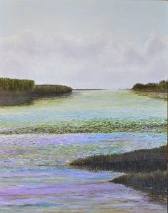 "Gibraltar Point, Skegness, High Tide"