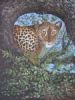 "Leopard in the Leafy Frame"