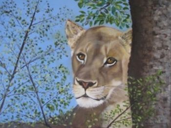 "Lioness in Repose"