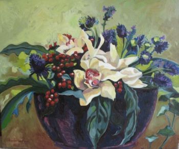 "Still Life With Orchids"