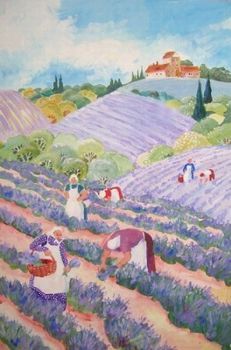 "Lavender Pickers"