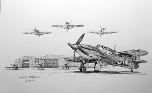 "Hawker Hurricanes 42nd Air School"