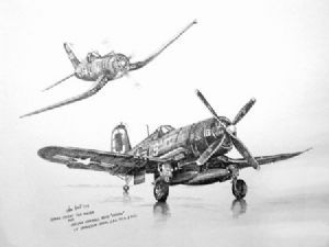 "Chance Vought Corsair F4U"