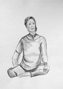 "Woman Sitting 2"