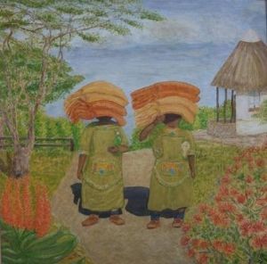"Cleaning Team at Skukuza"