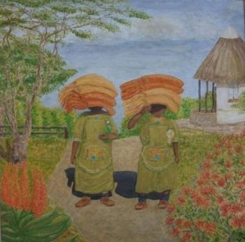 "Cleaning Team at Skukuza"
