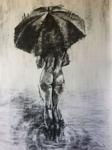 "A Wet Stroll ll"