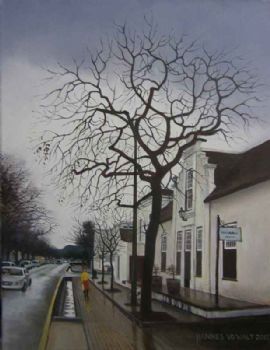 "Dorp Street in Winter"
