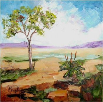 "Landscape with Aloe"