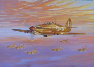 "Hawker Hurricane Sunrise Escort "