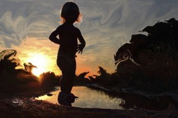 "Sunset Silhouette"