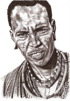 "Masaai Warrior"