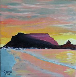 "Table Mountain Sunset"