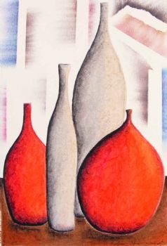 "Four Bottles on the Table"