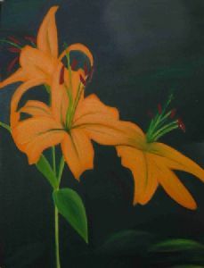 "Yellow Day Lilies"