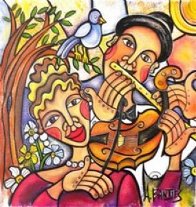 "Duet for Flute and Violin"