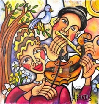 "Duet for Flute and Violin"