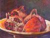 "Pomegranates in Copper Bowl"