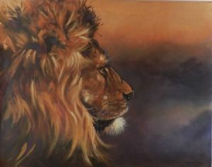 "Lion Profile"