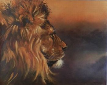 "Lion Profile"