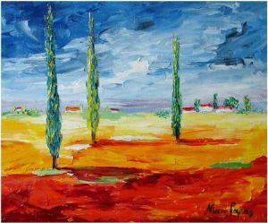 "Three Sister Poplars"