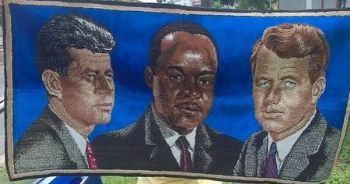 "The Kennedy Brothers and Dr Martin Luther King"