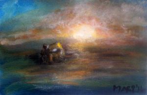 "Stormy Sunset"