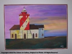 "Mouillie Point - Lighthouse Collection 3 of 3"