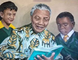 "Madiba with Children"