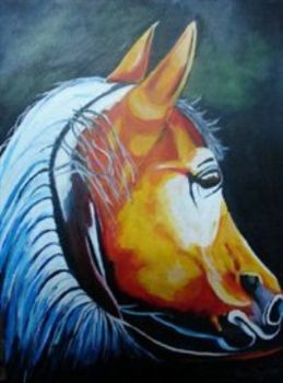 "Moonlit Horse "