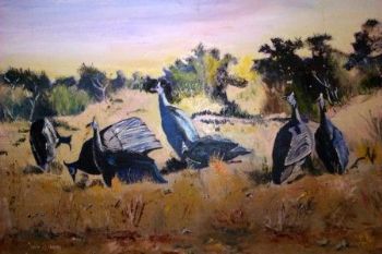 "Bushvelt Guineafowl"