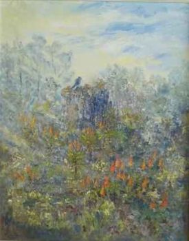 "Aloes in the Morning Mist"