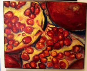 "Broken Pomegranate Study 2"