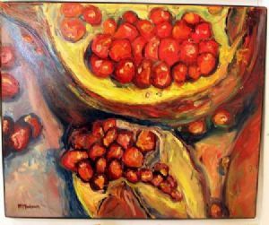 "Pomegranate Pieces 4"