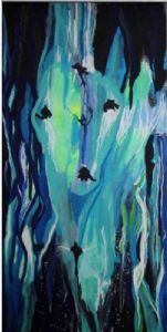 "Divers in a Cave"