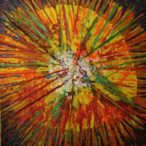 "Sunburst Collage"