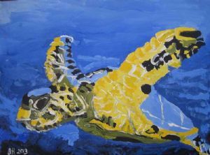 "Swimming Turtle 1"